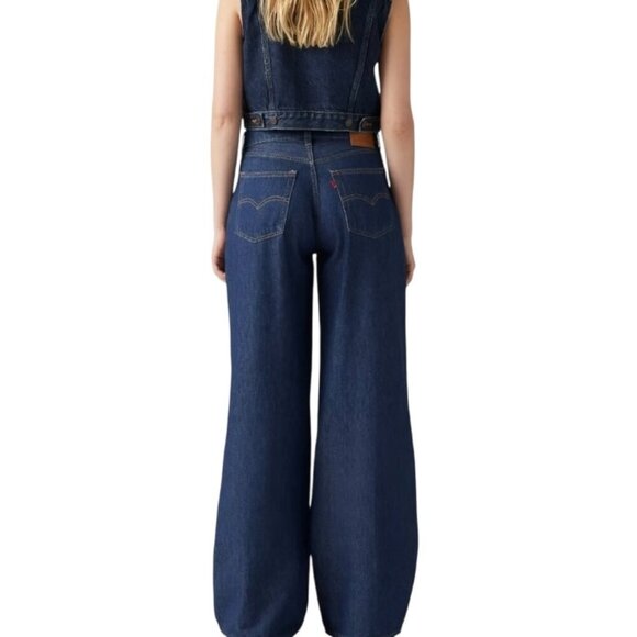 Levi's Baggy Dad Wide Leg Premium Denim Jeans - Picture 6 of 16